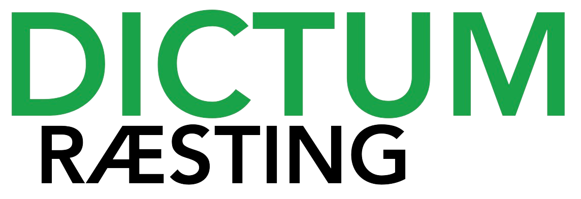 Dictum Ræsting Logo